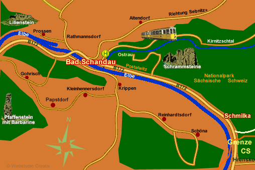 Bad Schandau und Umgebung