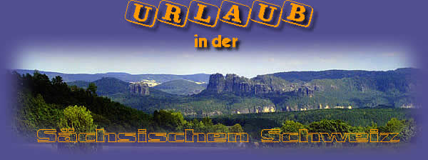Blick von Papstdorf auf das Schrammsteingebiet